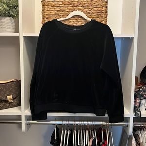 Banana Republic Velour Crewneck Sweatshirt